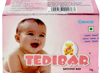 Tedibar Bathing Bar, 75 gm